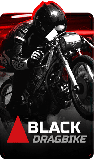 Black Drag Bike